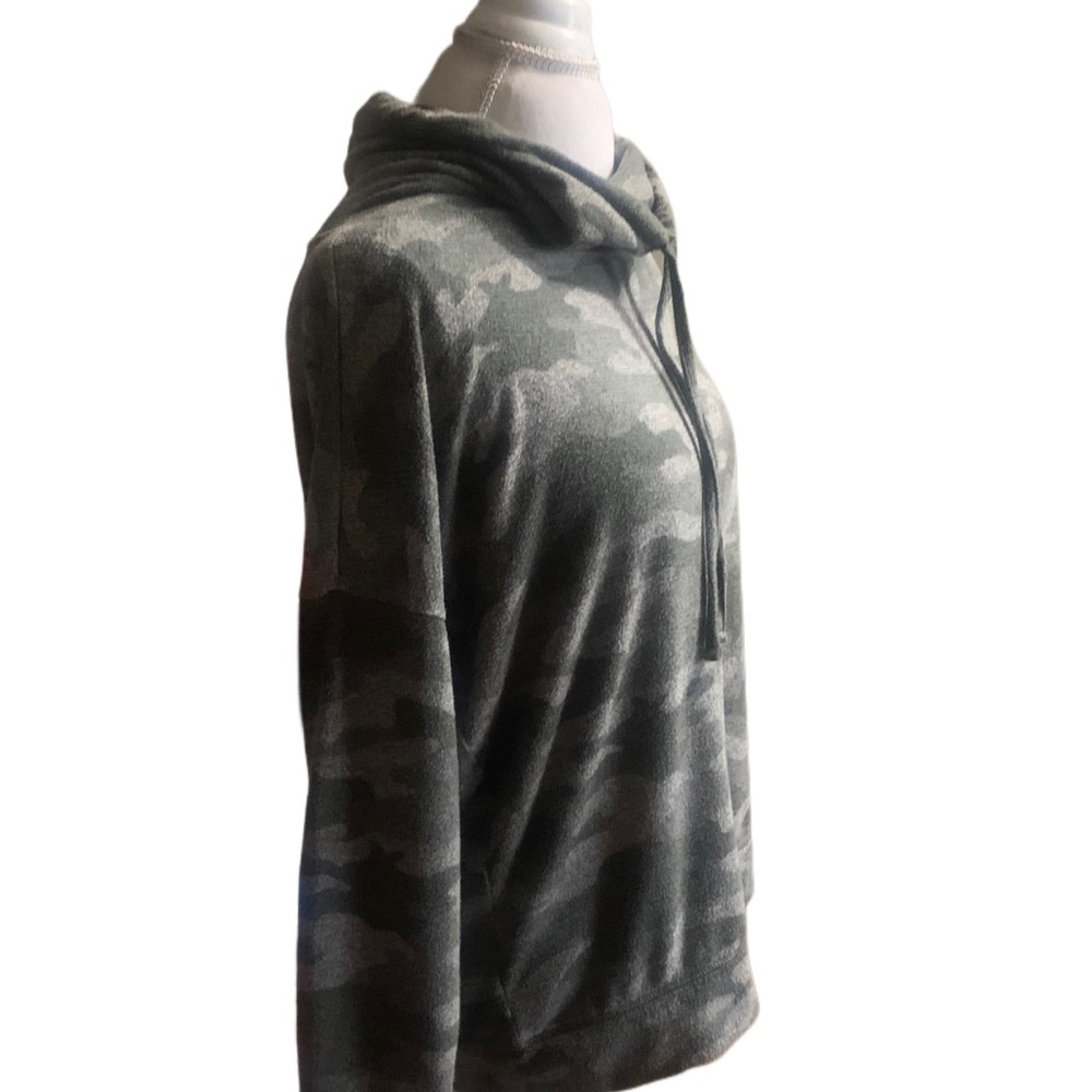 Maurice’s Camo Cowl Neck Hoodie - Picture 2 of 7